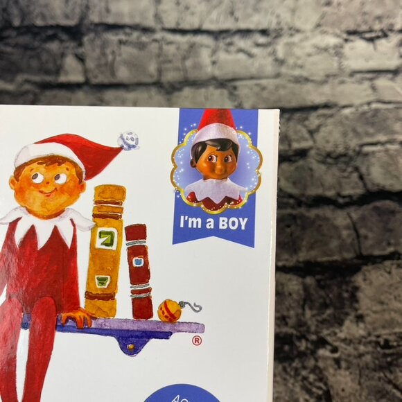 The Elf On The Shelf Boy Christmas Tradition Box Set With Book Brown Eyes N - Picture 10 of 10